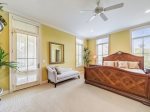 Main Level Master Bedroom with King Bed at 10 Knotts Way